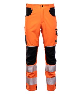 SEVEN KINGS FLASH SPODNIE SOFTSHELL OCIEPLANE SKF009(O) - Reflective orange (RO) XL