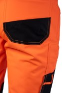SEVEN KINGS FLASH SPODNIE SOFTSHELL OCIEPLANE SKF009(O) - Reflective orange (RO) XL