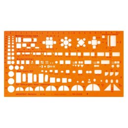 Szablon architektoniczny skala 1:100 10307 LENIAR SALE