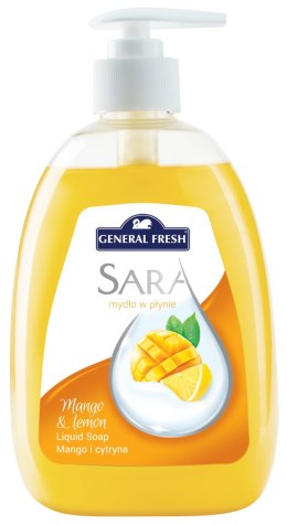 Mydło w płynie SARA 500ml MANGO i cytryna GENERAL FRESH 11021