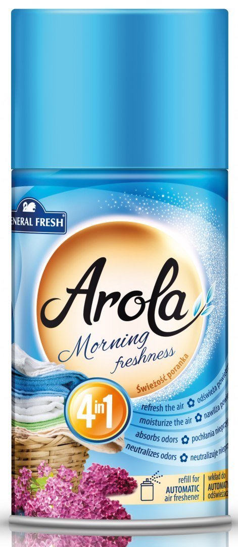 Wkład do odświeżacza AROLA 250ml świeżość poranka GENERAL FRESH 07451