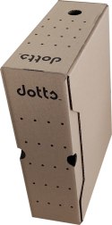 Pudło archiwizacyjne DOTTS A4 80mm zew.320x78x260 bezkwasowe