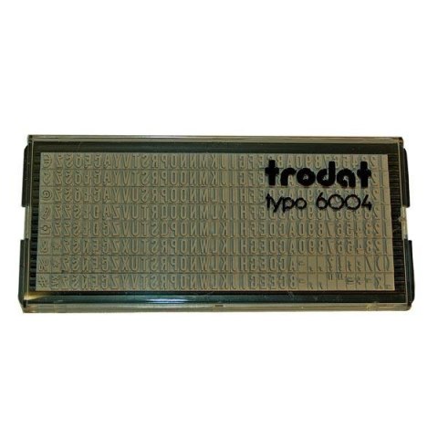 Zestaw czcionek 3mm 6003 POL TRODAT (X) SALE