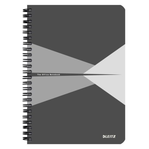 Kołonotatnik OFFICE A5 kratka szary 44581085 LEITZ