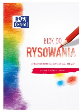 Blok rysowania OXFORD A3 20k 120G biały 400093197 .