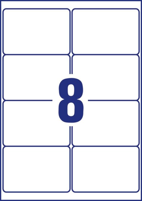 Etykiety Heavy Duty L4715-20 99,1 x 67,7 20 ark Avery Zweckform, białe, poliestrowe