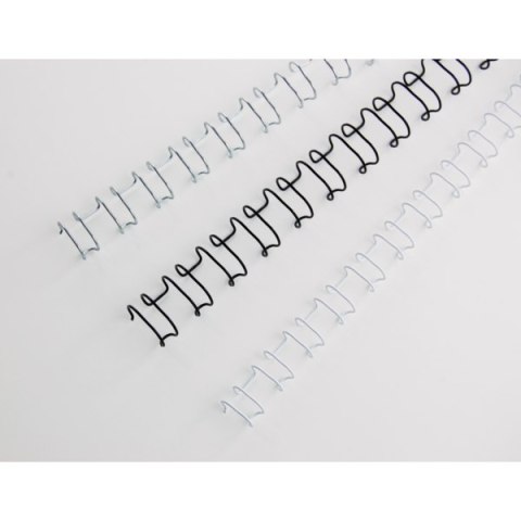 Grzbiety drutowe GBC A4 21L 6mm białe (100szt) IB165085 SALE