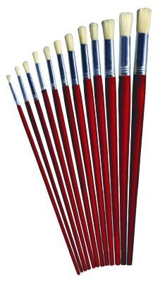 Pędzle 582 okrągłe 12 szt. rozm. 1-12, 12 szt. GRAND 170-1414