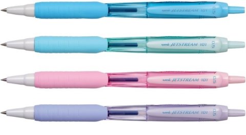 Długopis kulkowy jasnoniebieska obudowa, niebieski SXN-101 UNI Jetstream