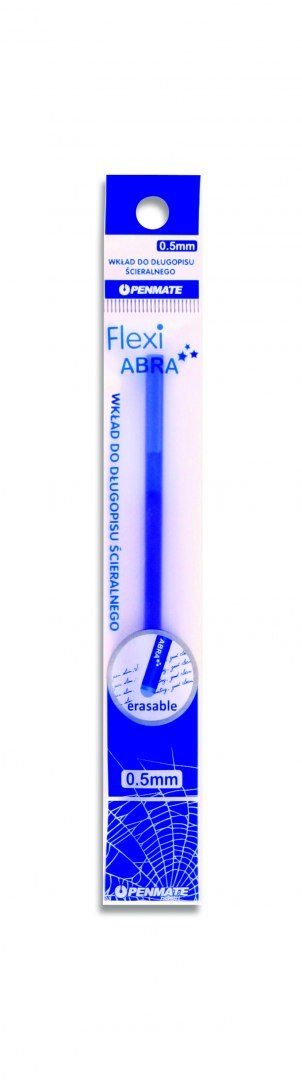 Wkład do długopisu ścieralnego FLEXI ABRA niebieski TT7279
