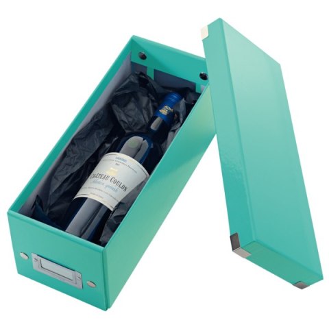 Pudełko na CD LEITZ Click & Store turkusowe 60410051 .