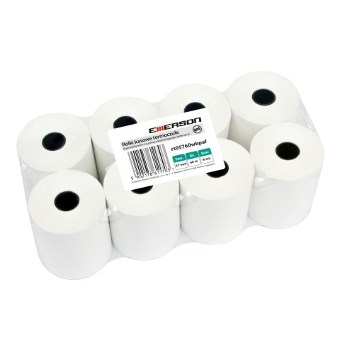 Rolki termiczne 57x60m 8szt EMERSON rt05760wkbpaf BPA FREE