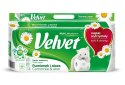 Papier toaletowy Velvet rumianek & aloes 8 rolek