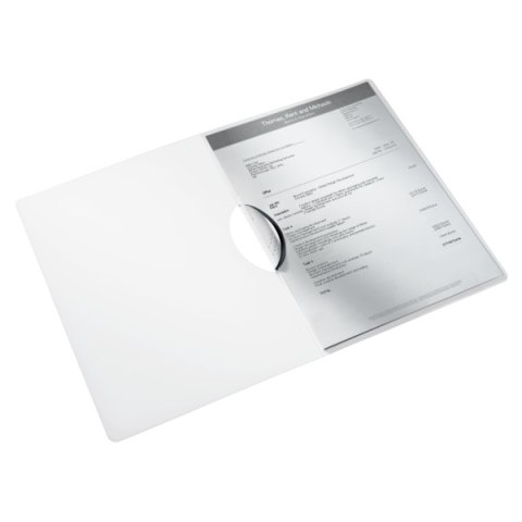 Skoroszyt z klipsem Leitz WOW, czarny 41850095 .