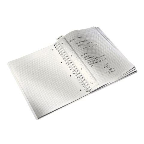 Kołonotatnik LEITZ WOW A4 80k PP kratka turkusowy 46380051 .