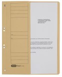 Skoroszyt kartonowy ELBA 1/2 A4, oczkowy, beżowy, 100551877