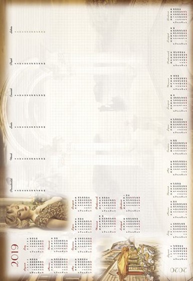 Terminarz-Planer B3 z listwą 2026 Kobieta Michalczyk i Prokop T-2-B3-2 kalendarz