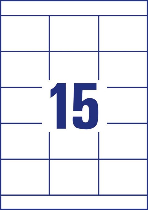 TrwaTrwałe etykiety uniwersalne 3669 Avery Zweckform A4, 100 ark./op., 70 x 50,8 mm, białe