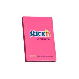 Bloczek STICKnullN 76x51mm ciemnoróżowy neon 100k 21161 STICKnullN