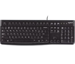 Klawiatura LOGITECH K120 USB przewodowa czarna