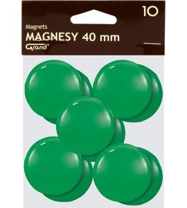 Magnes 40mm GRAND zielony (10)^ 130-1703