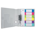 Przekładki plastikowe LEITZ WOW 1-6 12420000 do zadruku .