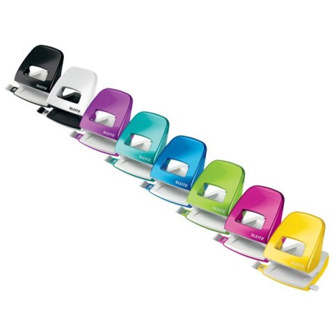 Dziurkacz duży metalowy Leitz, czarny, 10 lat gwarancji, 30 kartek 50081095 .