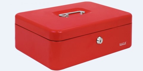 Kasetka na pieniądze 8878 L czerwony EAGLE 100x217x300 120-1024 SALE