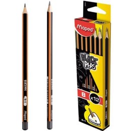 Ołówek drewniany Blackpeps B MAPED 850024