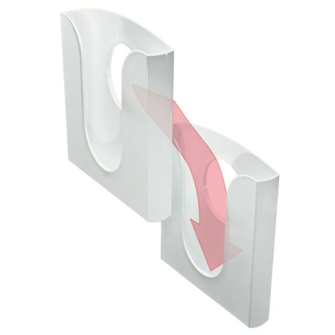 Półka na katalogi LEITZ przezroczysta 54010002 SALE