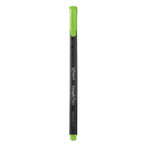 Cienkopis GRAPH PEPS jasnozielony Maped 749114