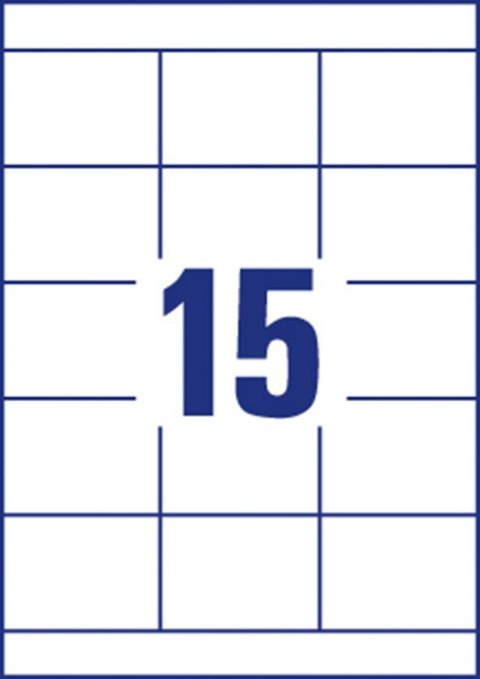 Etykiety uniwersalne ELA044 70 x 50,8 100 ark. Economy Europe100 by Avery Zweckform