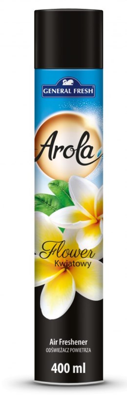 Odświeżacz powietrza AROLA Spray 400ml kwiat GENERAL FRESH 09066