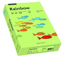 Papier xero kolorowy A4 80g 500 ark. RAINBOW R74 jasnozielony 88042607