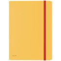 Teczka z gumką i kieszonką Leitz Cosy, PP, żółta 46190019 A4 .