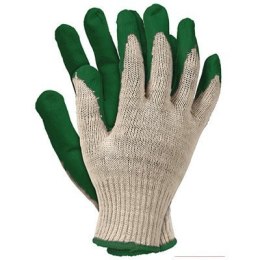 Rękawice Ochronne RU zielone robocze 