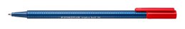 Długopis triplus ball, M, czerwony, Staedtler S 437 M-2