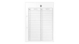 Przekładki do akt osobowych D BIURFOL DRU-055D