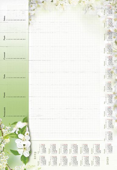 Terminarz-Planer B3 z listwą 2026 Gałązka Michalczyk i Prokop T-2-B3-5 kalendarz