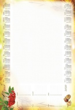 Terminarz-Planer B3 z listwą 2026 Jarzębina Michalczyk i Prokop T-2-B3-6 kalendarz