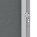 Gablota filcowa wewnętrzna Nobo Premium Plus 8xA4, szara 1915329