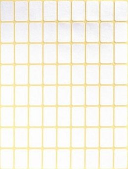 Białe minietykiety do opisywania ręcznego, 1800 etyk./op., 18 x 12 mm, białe, AVERY ZWECKFORM, 3312