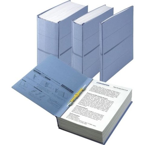 Teczka Zero Max, skoroszyt A4, niebieska, 89_808 / 89_798, 205112, Plus