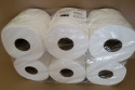Papier toaletowy JUMBO biały celuloza 2 warstwowy 100M BROGEN (12 rolek w opakowaniu)