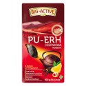 Herbata BIG-ACTIVE PU-ERH czerwona liściasta o smaku cytrynowym 100g