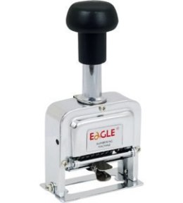 Numerator cyfrowy automatyczny TY102-8, wys. czcionki: 4 mm, 8-mio cyfrowy EAGLE 140-1011