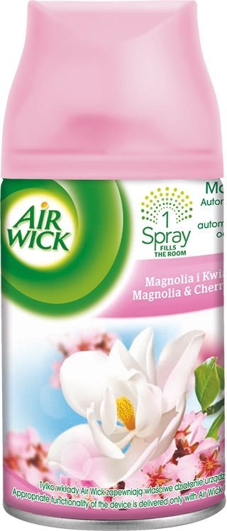 AIR WICK wkład do odświeżacza 250ml Magnolia i Kwiat Wiśni 41807