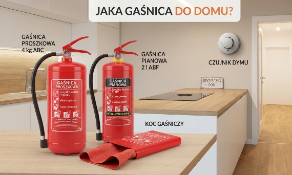 Jaka gaśnica do domu? Kompleksowy poradnik, który może uratować Twój dobytek.